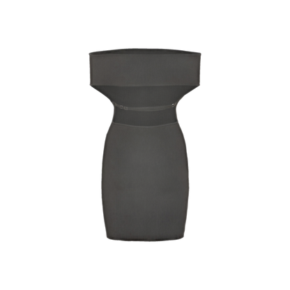 Jacquemus La Robe Cubista rib knit mini dress