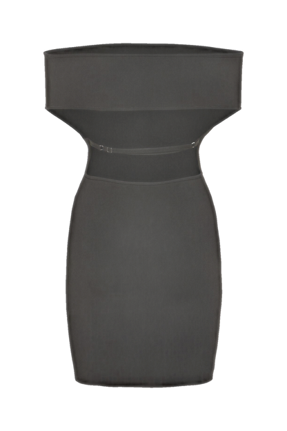 Jacquemus La Robe Cubista rib knit mini dress