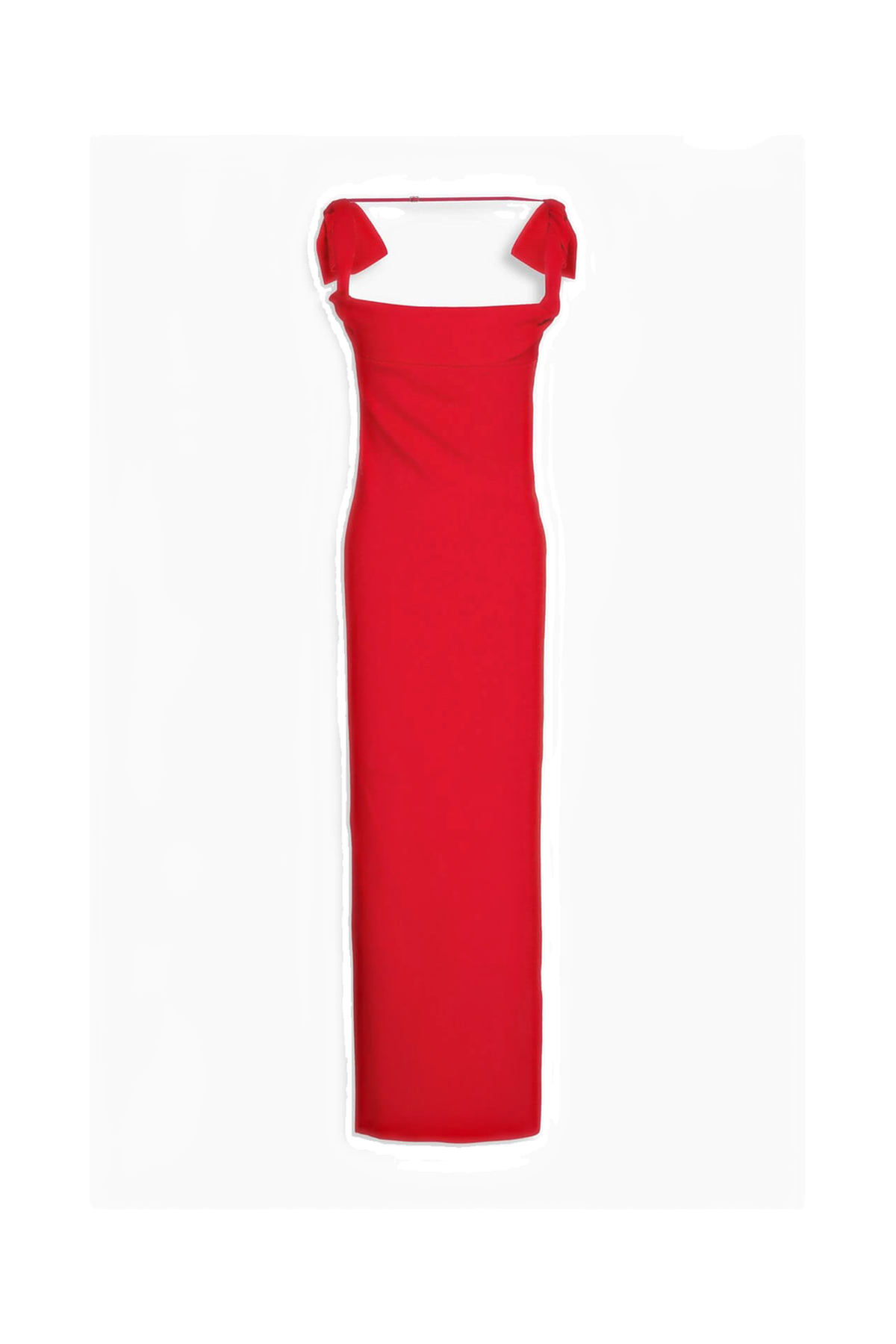 JACQUEMUS La Robe Maille twisted stretch-knit maxi dress