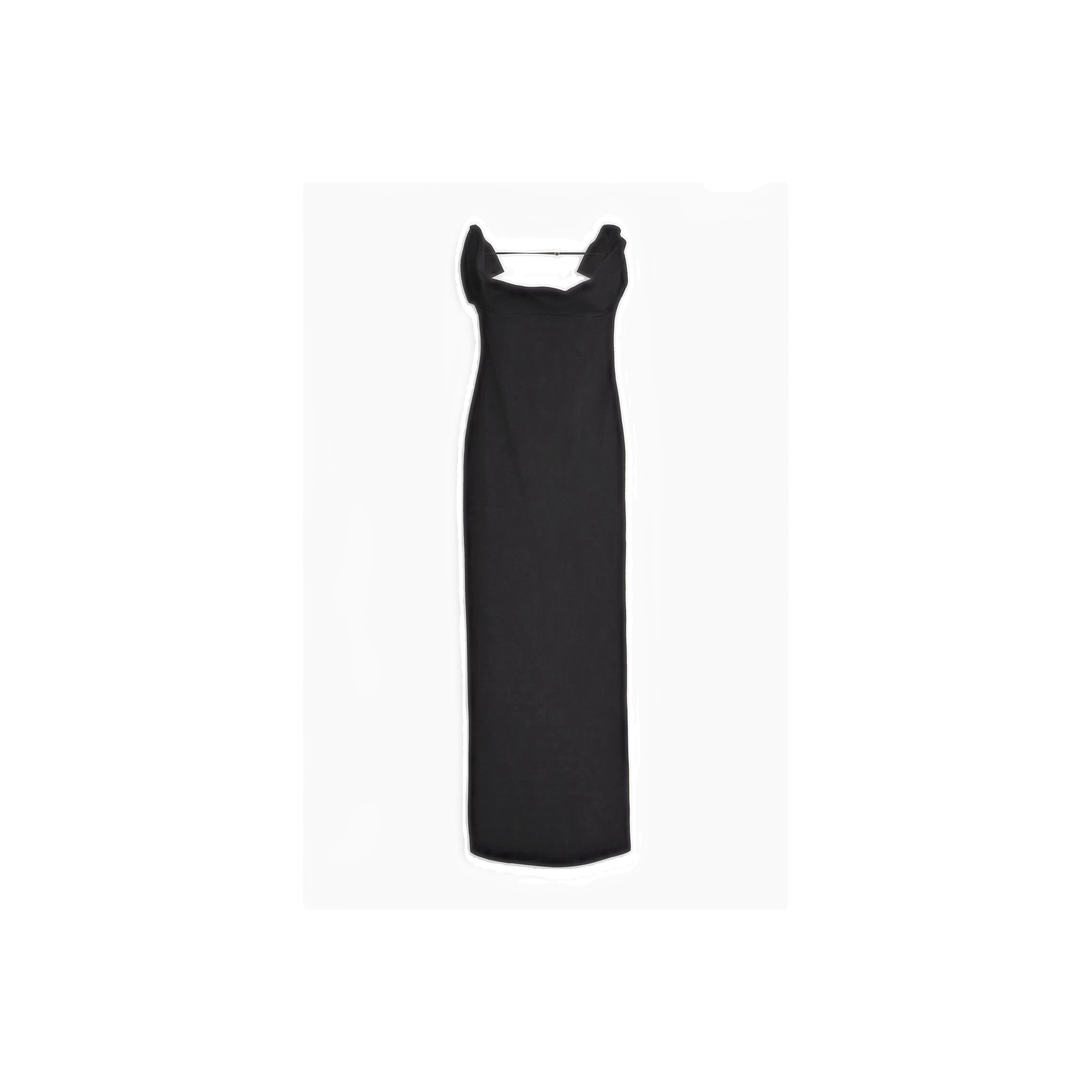 JACQUEMUS La Robe Maille twisted stretch-knit maxi dress