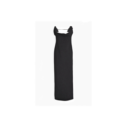 JACQUEMUS La Robe Maille twisted stretch-knit maxi dress
