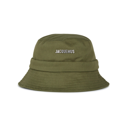 Le Bob Gadjo Brand-Plaque Cotton Bucket Hat
