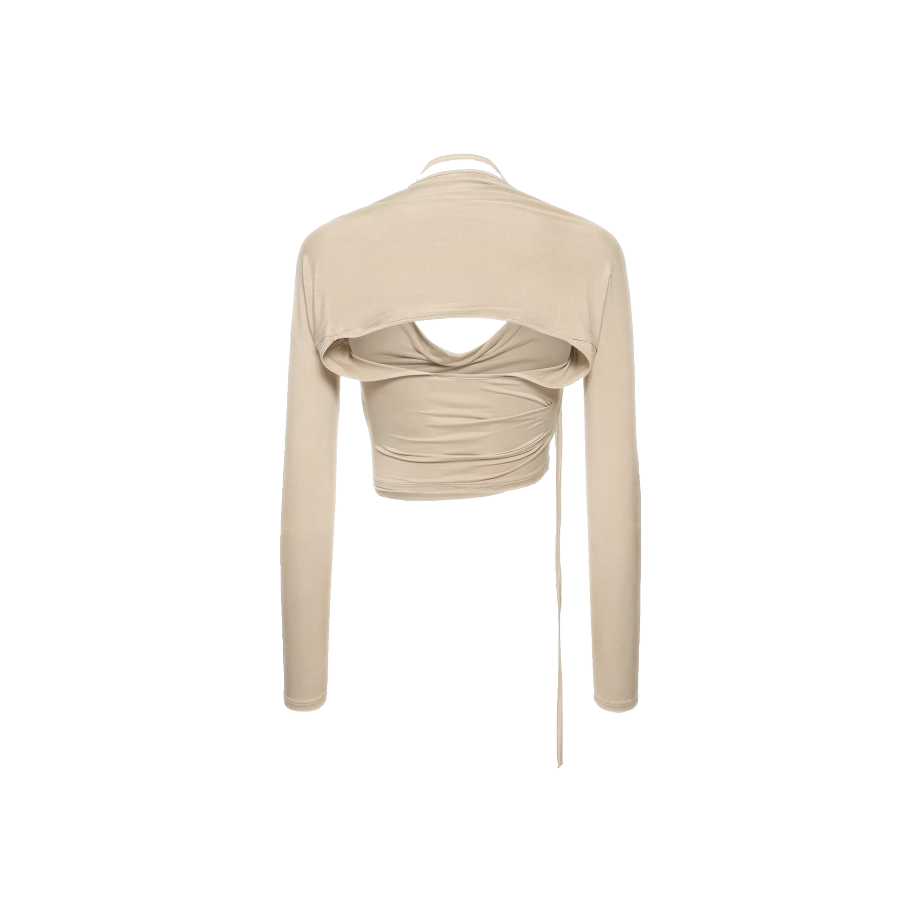 Jacquemus Le Haut Peplo jersey top