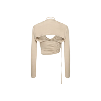 Jacquemus Le Haut Peplo jersey top