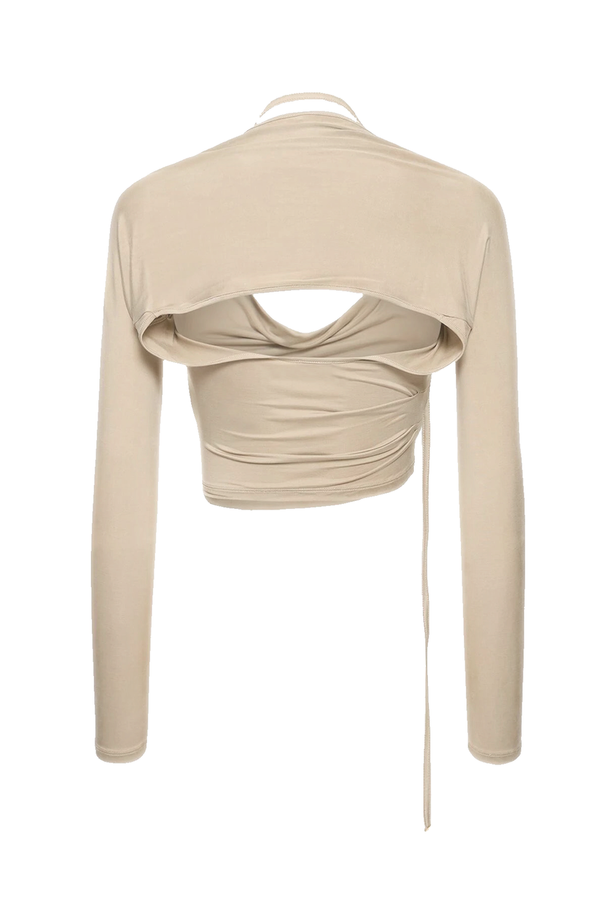 Jacquemus Le Haut Peplo jersey top