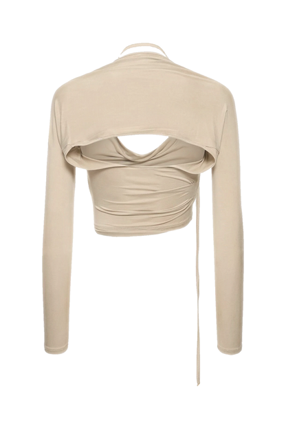 Jacquemus Le Haut Peplo jersey top