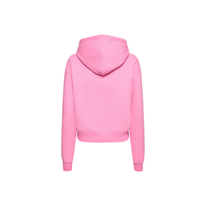 Jacquemus Le Hoodie Gros Grain cotton crop hoodie