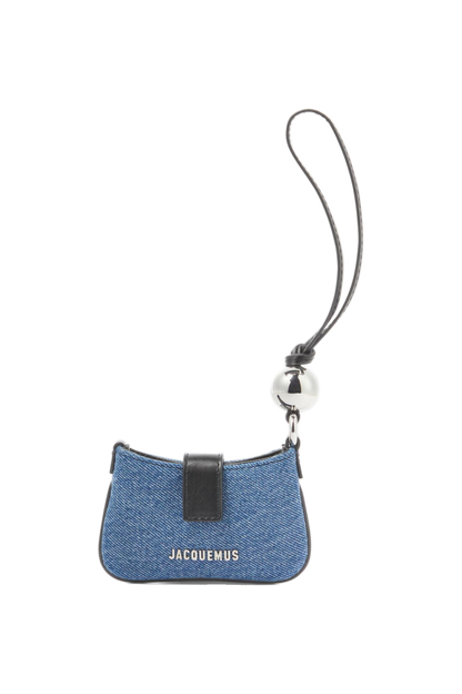 Jacquemus Le Porte Bisou denim card holder