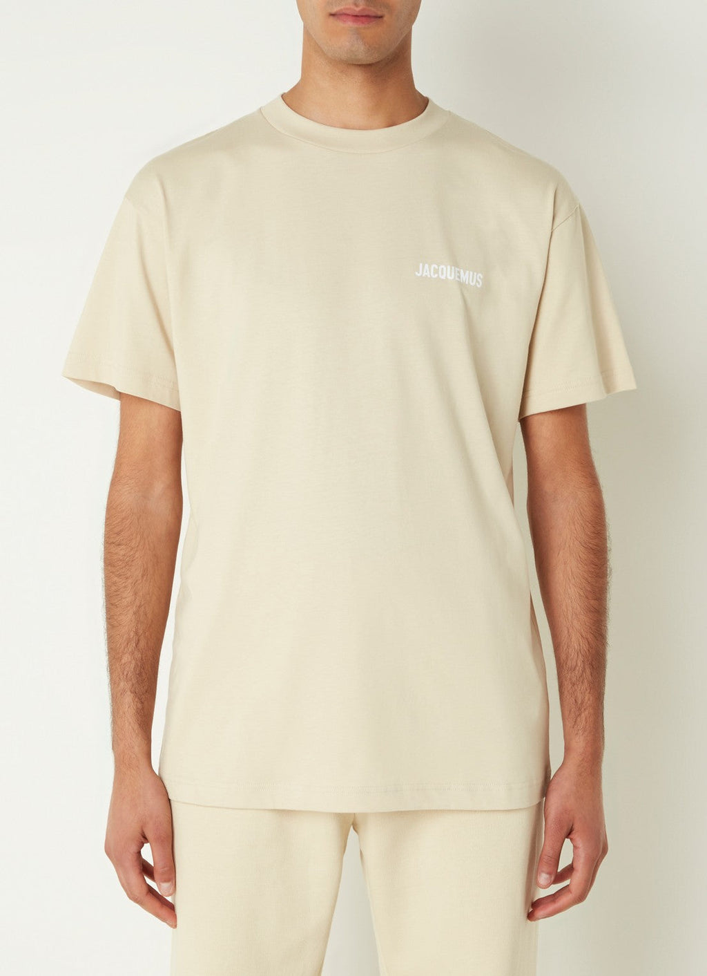 Jacquemus Le Logo T-Shirt Beige