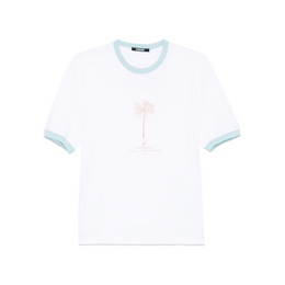 Jacquemus White Logo Print T-Shirt