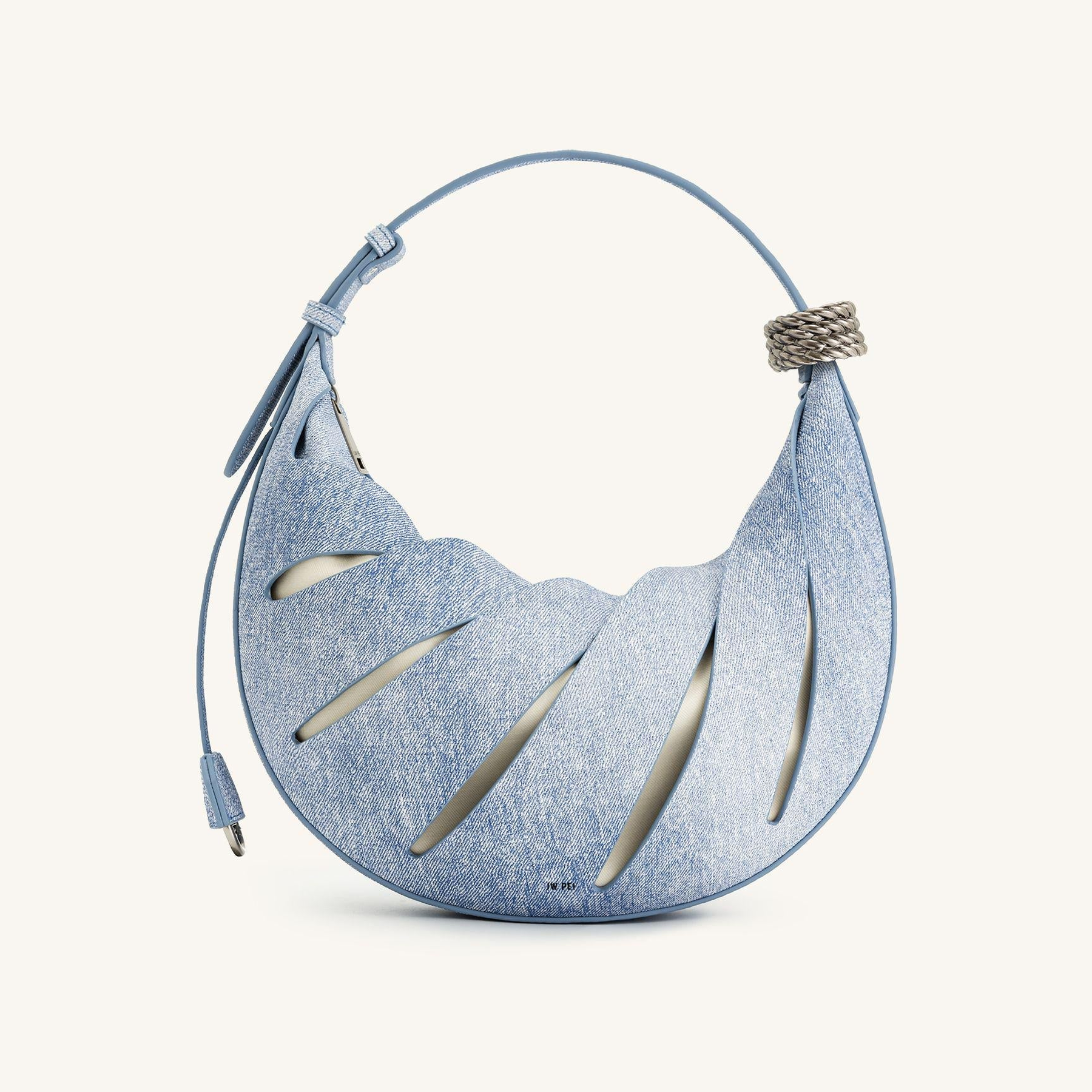 Jana Hollow Out Shoulder Bag - Blue
