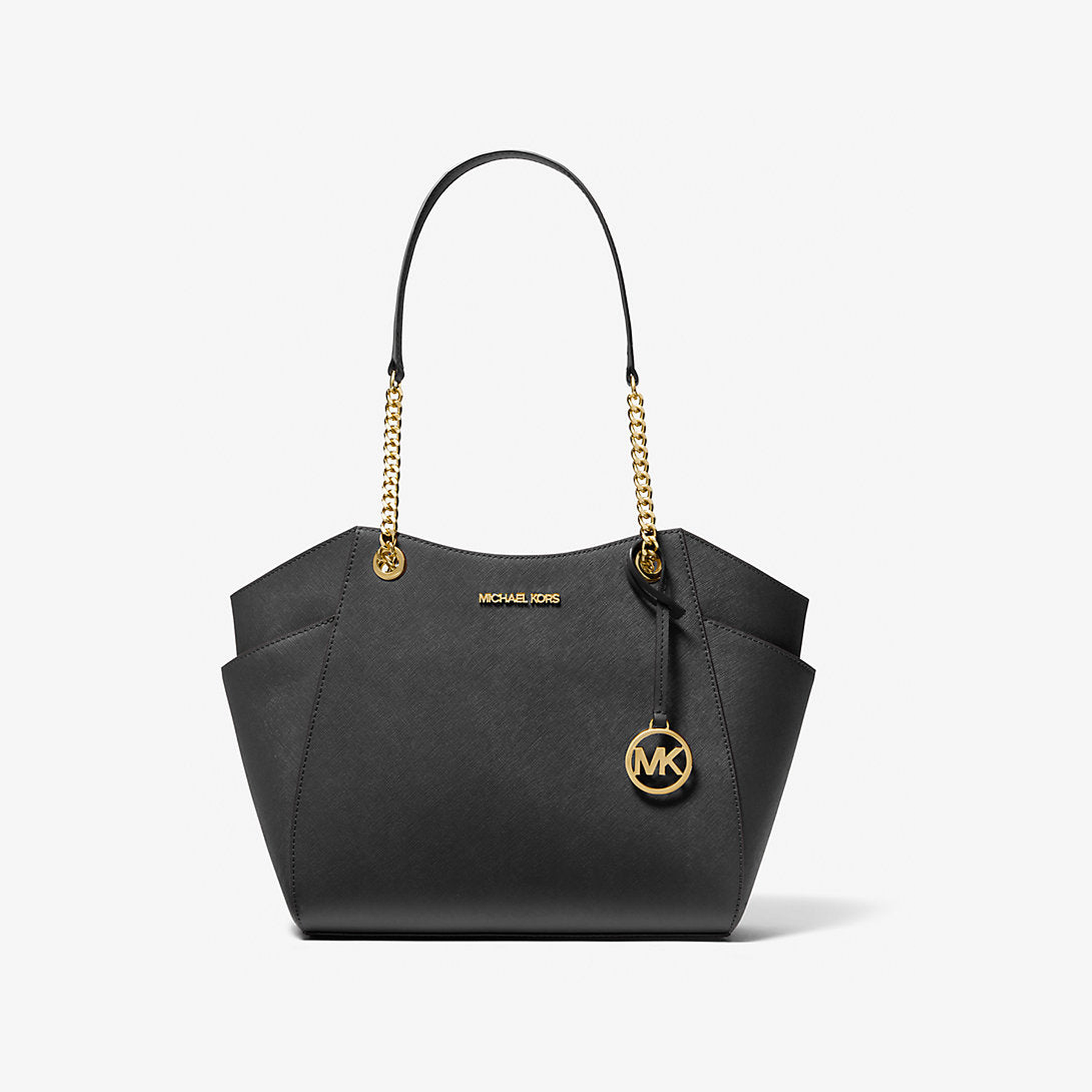 Jet Set Large Saffiano Leather Shoulder Bag