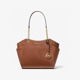 Jet Set Large Saffiano Leather Shoulder Bag