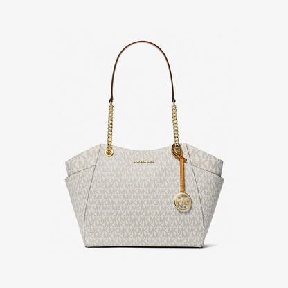 Jet Set Large Signature Logo Shoulder Bag