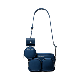 Jet Set Leather Medium Crossbody Bag with Case for Apple Airpods Pro®