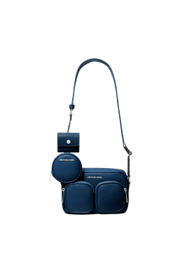 Jet Set Leather Medium Crossbody Bag with Case for Apple Airpods Pro®