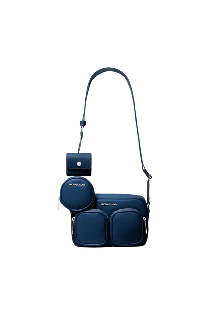 Jet Set Leather Medium Crossbody Bag with Case for Apple Airpods Pro®