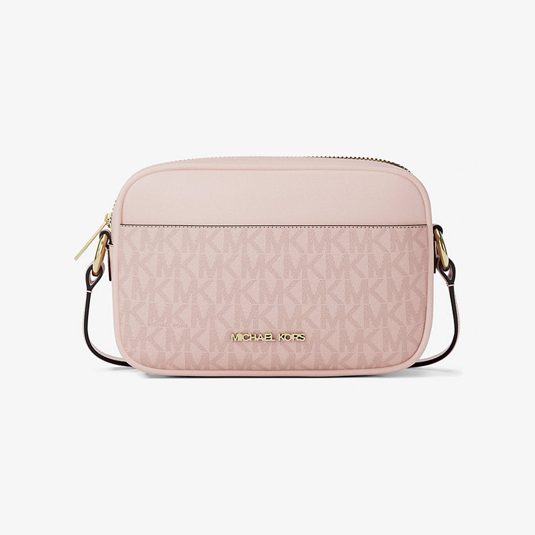 Jet Set Small Signature Logo Camera Crossbody Bag