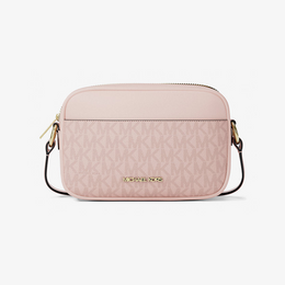 Jet Set Small Signature Logo Camera Crossbody Bag