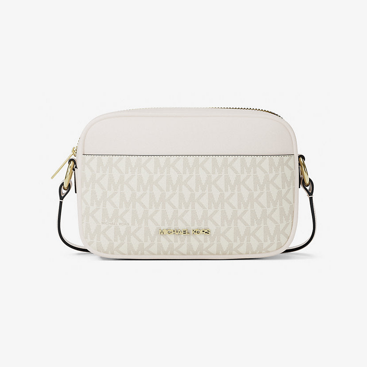 Jet Set Small Signature Logo Camera Crossbody Bag
