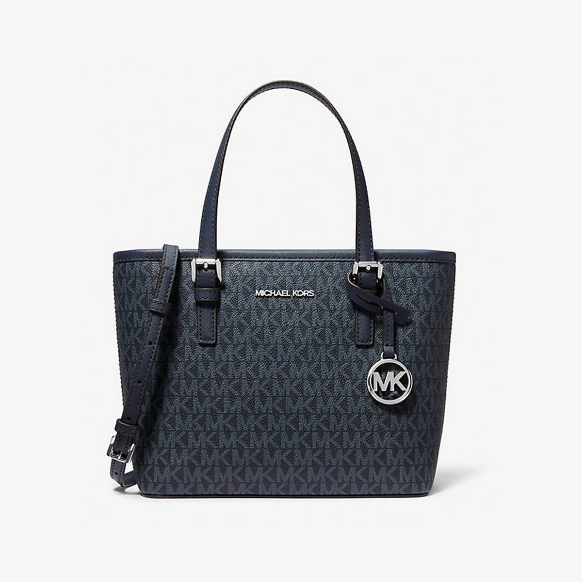 Jet Set Travel Extra-Small Logo Top-Zip Tote Bag