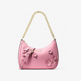 Jet Set Travel Large Floral Embellished Convertible Crossbody Bag
