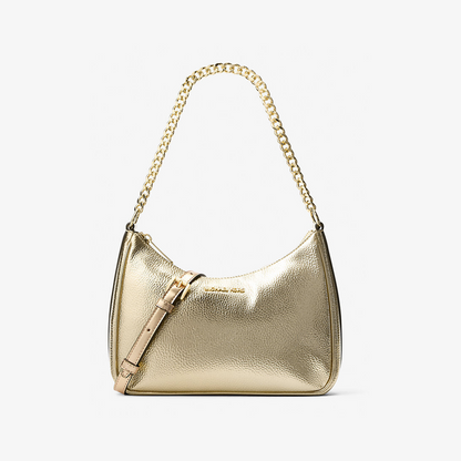 Jet Set Travel Large Metallic Convertible Crossbody Bag