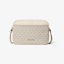 Jet Set Travel Large Signature logo Camera Crossbody Bag