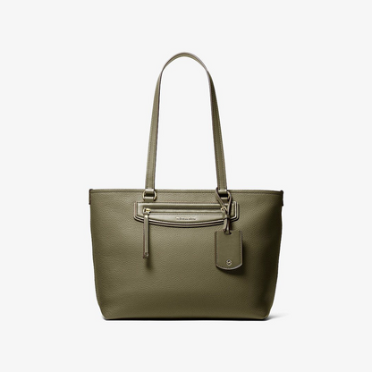Jet Set Travel Medium Pebbled Leather Tote Bag