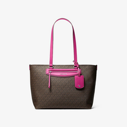 Jet Set Travel Medium Signature Logo Tote Bag