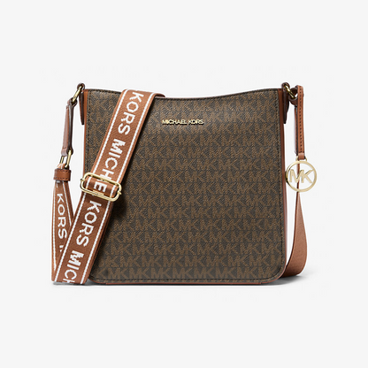 Jet Set Travel Small Signature Logo Messenger Bag