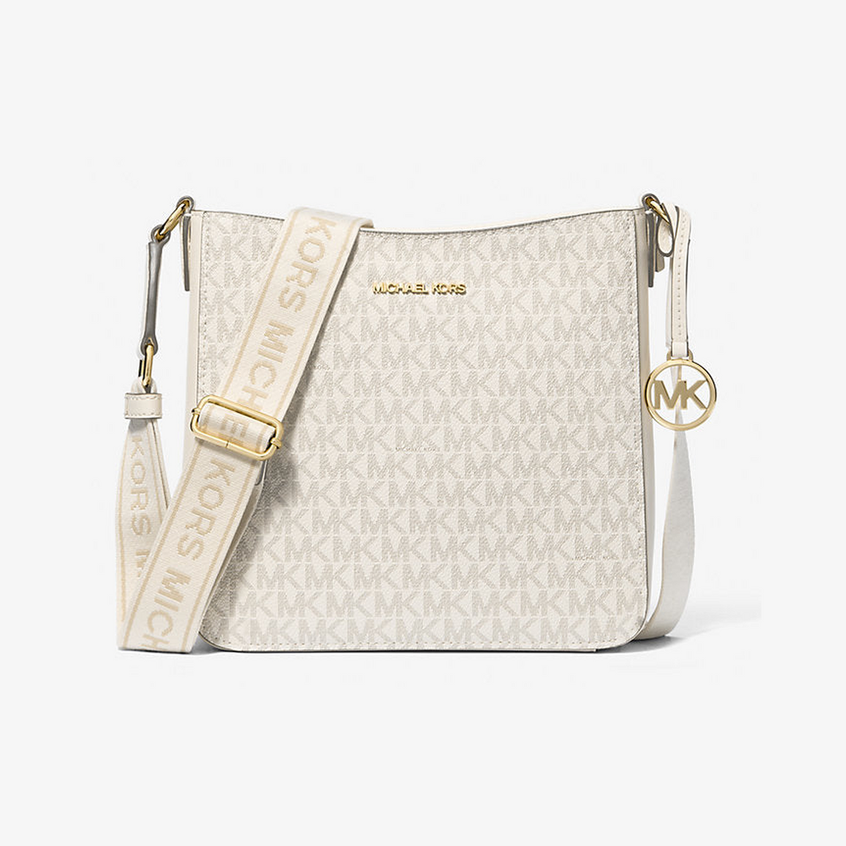 Jet Set Travel Small Signature Logo Messenger Bag
