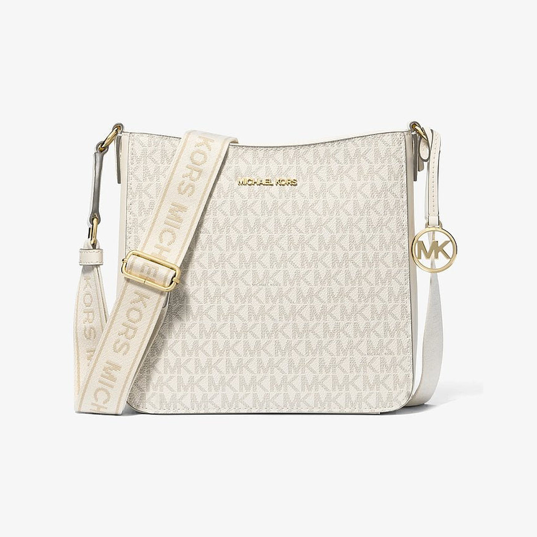 Jet Set Travel Small Signature Logo Messenger Bag