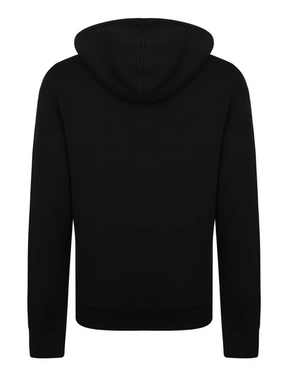 Gucci Interlocking GG Logo Printed Hoodie in Black