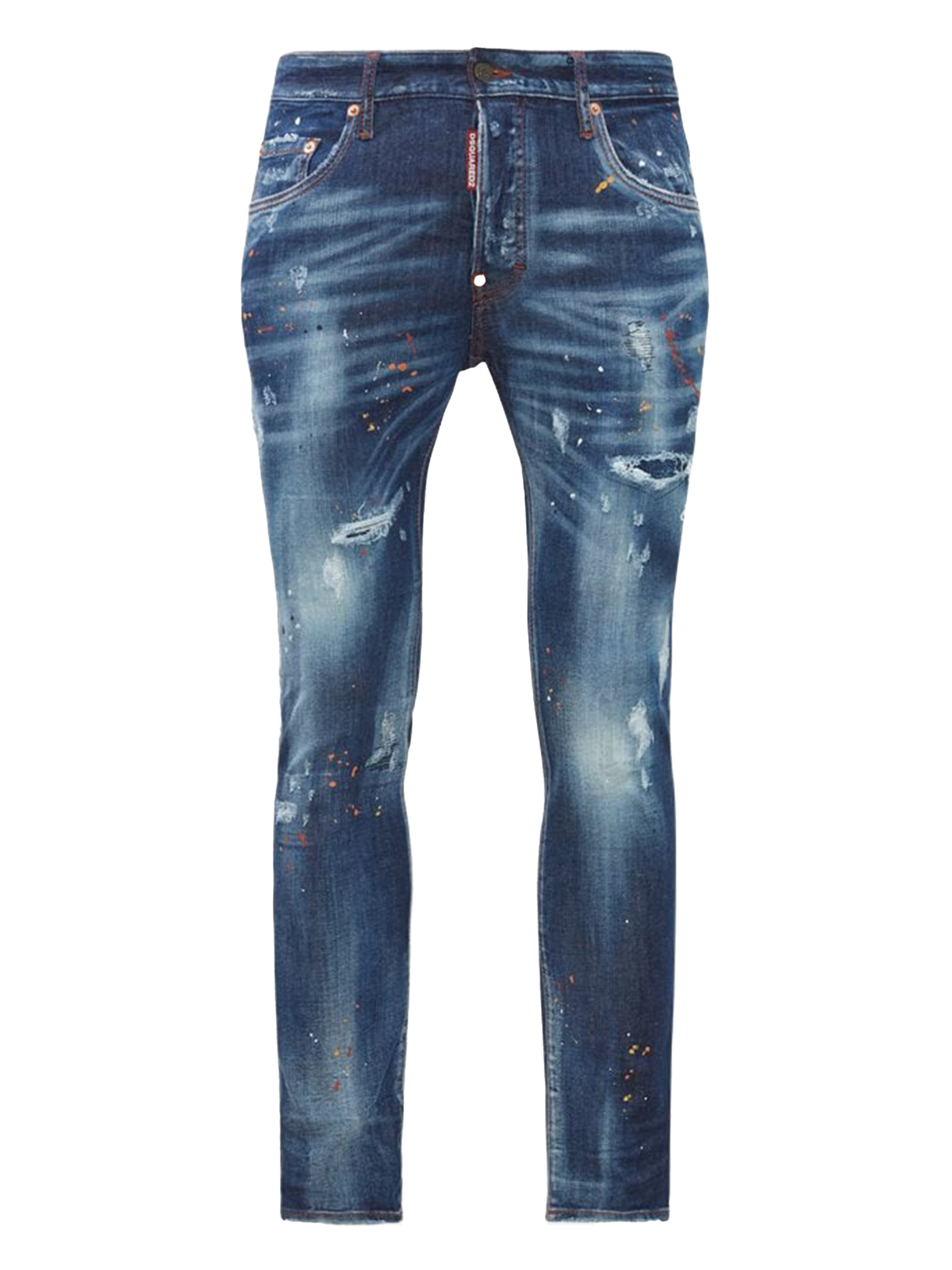 Dsquared2 Super Twinky Dean & Dan Slim Jeans in Blue