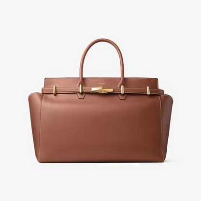 Jimmy Choo Diamond Belted Top Handle Bag