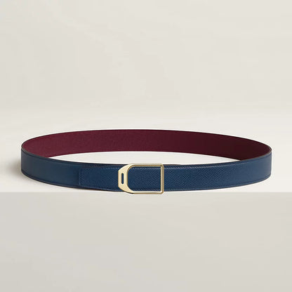 Neo Etrier belt buckle & Reversible leather strap 38 mm
