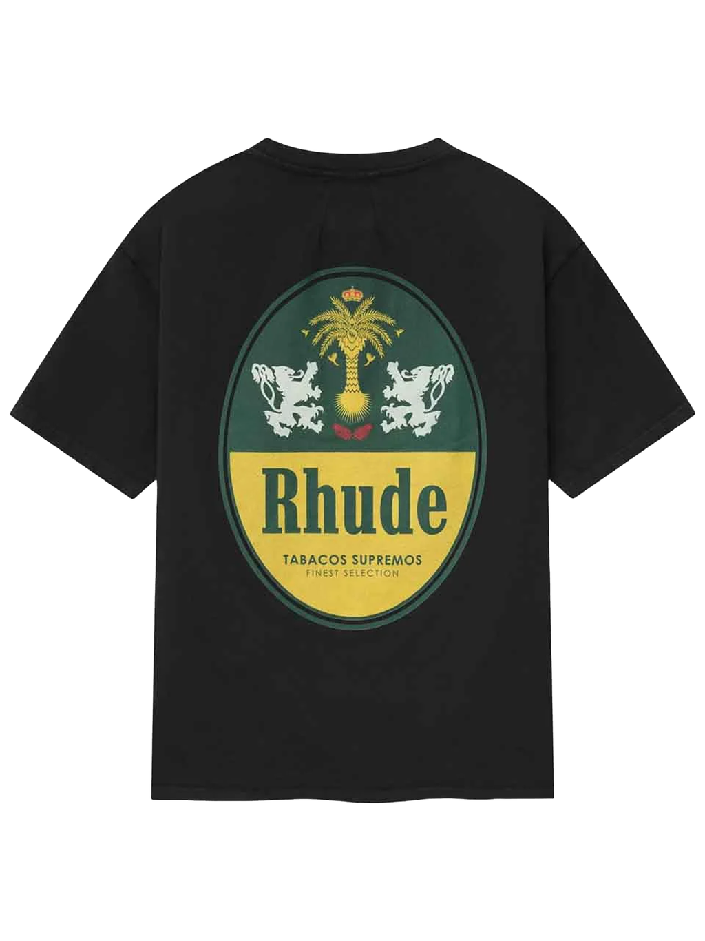 Rhude Tabaco T-Shirt in Black