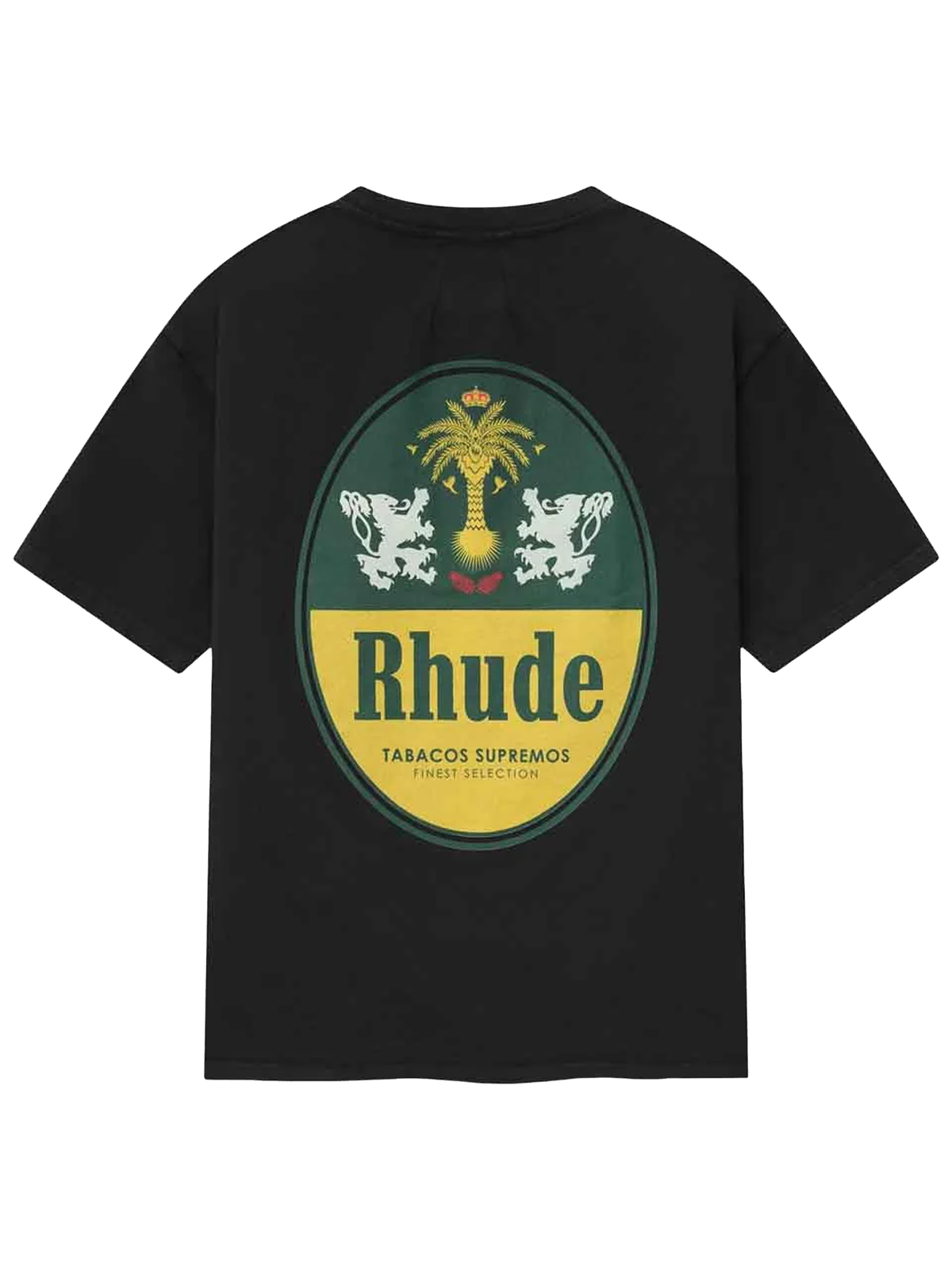 Rhude Tabaco T-Shirt in Black