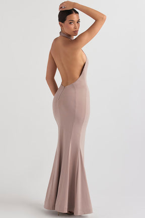 Juliette mushroom halter gown
