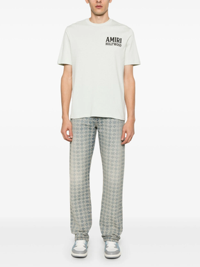 Amiri Jazz Wolf T-Shirt in White