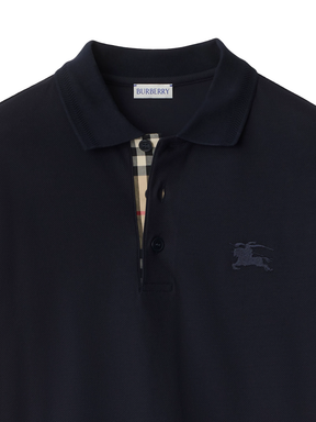 Burberry Eddie EKD Navy Blue Polo Shirt