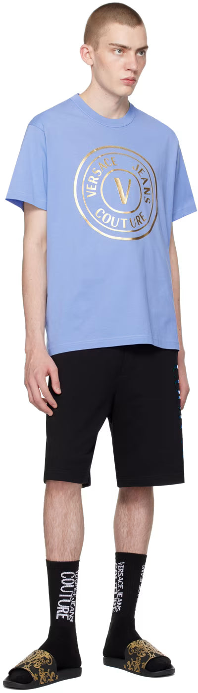 Blue V-Emblem T-Shirt