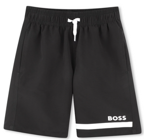 Boss Logo Print Shorts Junior Boys