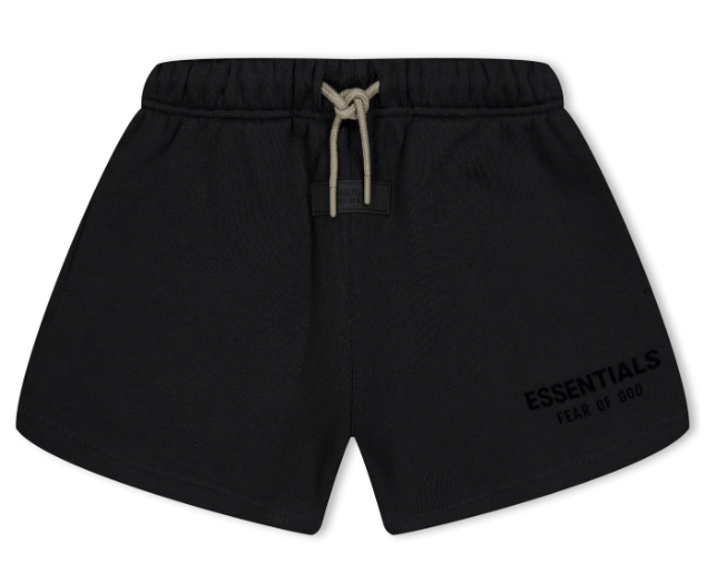 FEAR OF GOD ESSENTIALS Logo Sweat Shorts Juniors