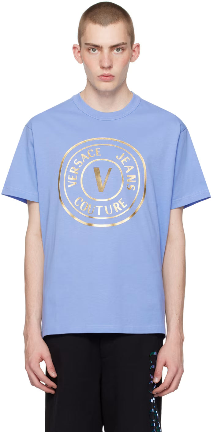 Blue V-Emblem T-Shirt