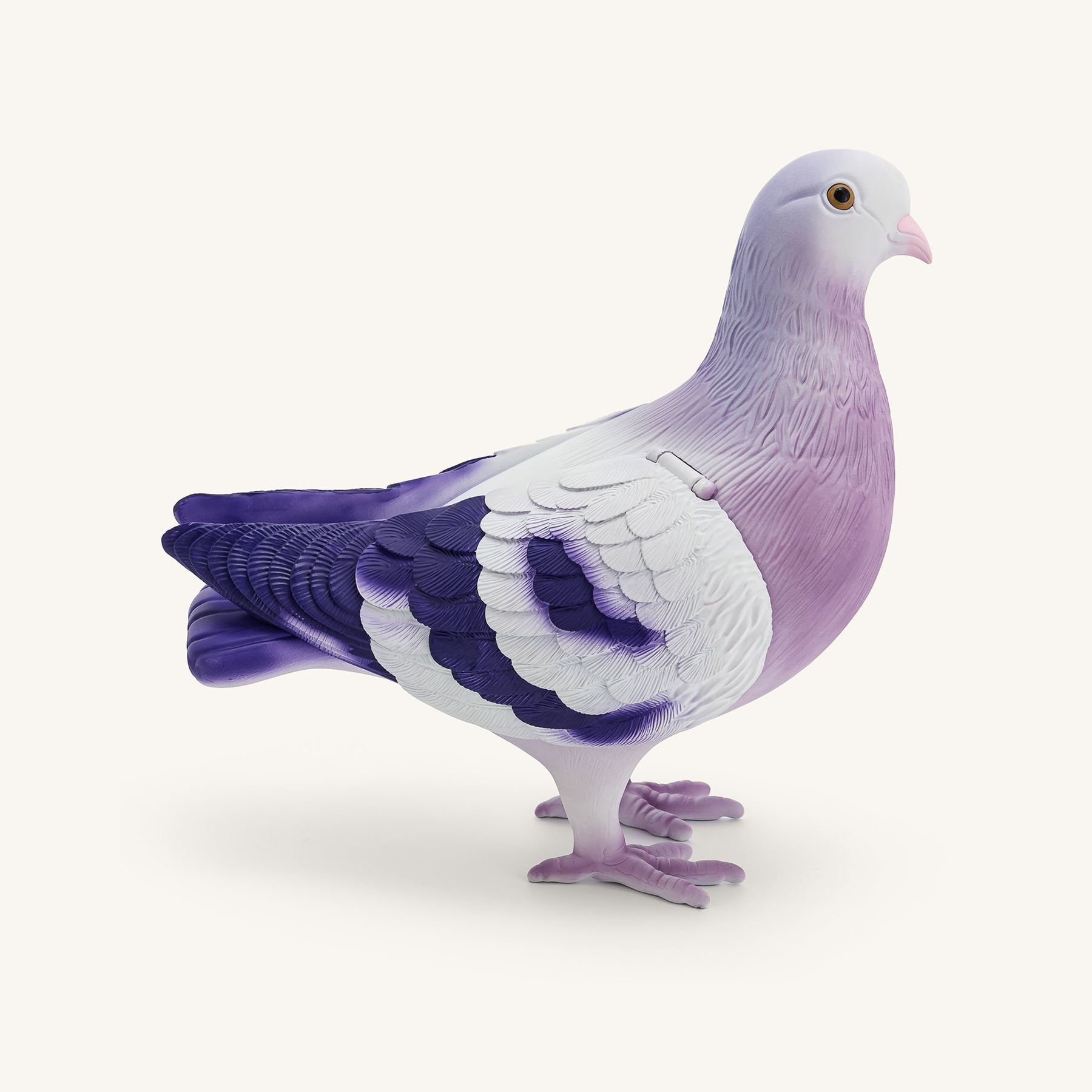 Kallie Pigeon Clutch Bag-Purple