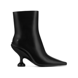 Kayla Box Leather Black