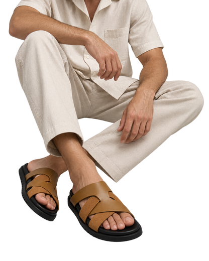 Kazimir Sandal Brun Fumé