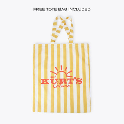 Kurt's Cabana Large Kurt Tote Bag